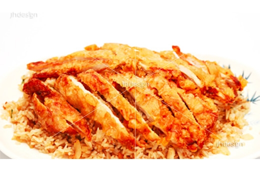 SP5.Riz au poulet croustillant