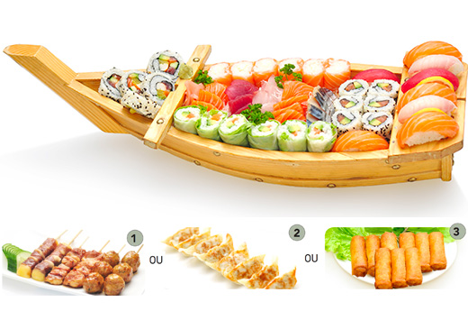 B.Menu HORATU ROYAL (pour 3 personnes)